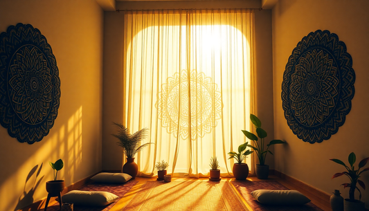 Elevate Your Space: Infusing Spiritual Serenity with Mandala Designs