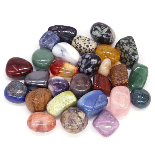 Natural Tumbled Lilac Lepidolite Stone – Reiki Healing Crystal & Home Decor Gem